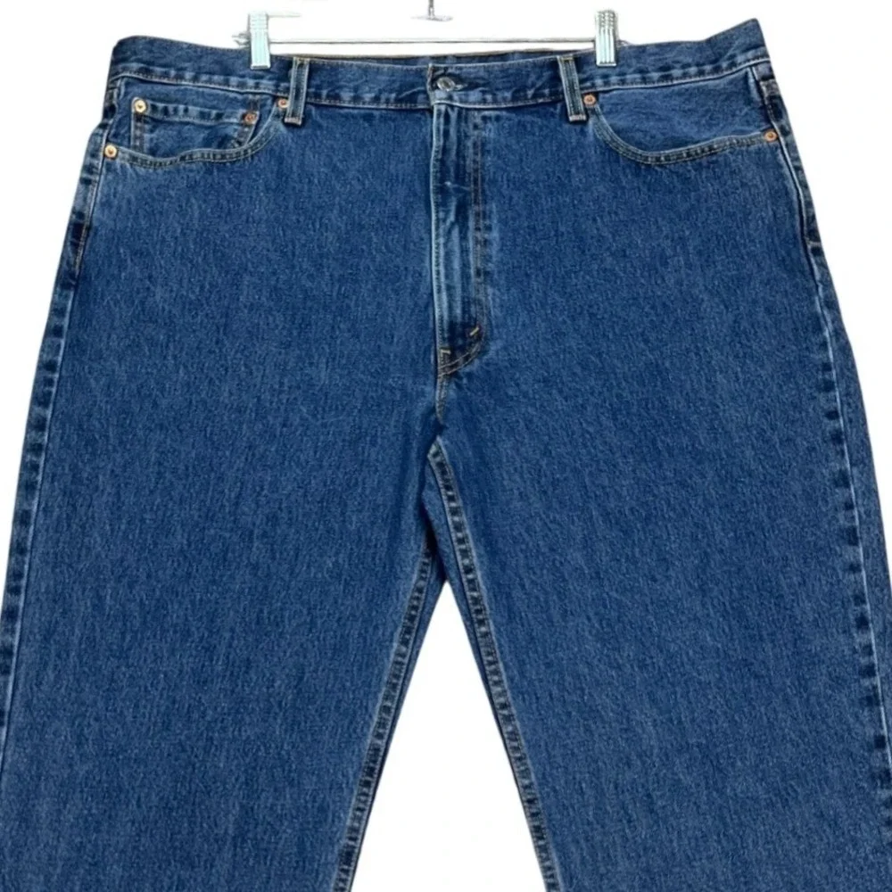 Levi's‎ 550 Relaxed Fit Jeans Men's 42x30 Blue Denim Pants Strauss Red Tab